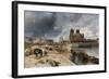 Notre-Dame vue du quai de la Tournelle-Johan-Barthold Jongkind-Framed Giclee Print