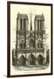 Notre Dame, West Front-null-Framed Giclee Print