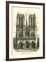 Notre Dame, West Front-null-Framed Giclee Print