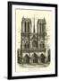 Notre Dame, West Front-null-Framed Giclee Print