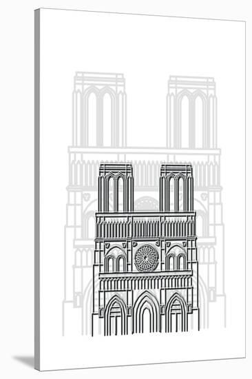 Notre Dame-Cristian Mielu-Stretched Canvas