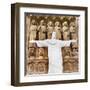 Notre Dame-Tosh-Framed Art Print