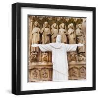 Notre Dame-Tosh-Framed Art Print