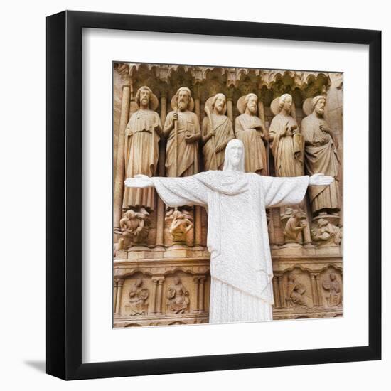 Notre Dame-Tosh-Framed Art Print