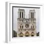 Notre Dame-Tosh-Framed Art Print