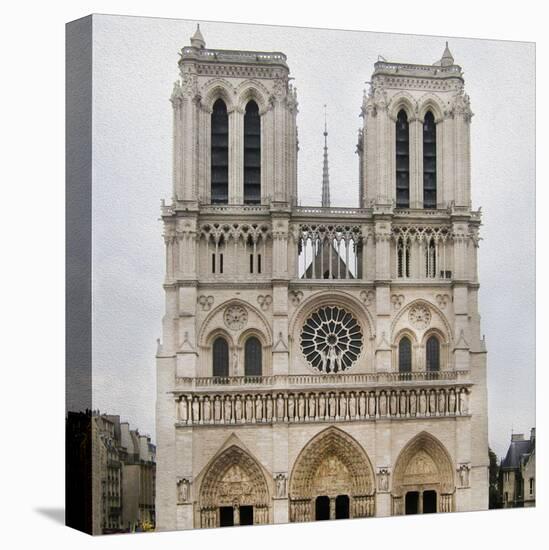 Notre Dame-Tosh-Stretched Canvas