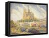 Notre Dame-Petitjean Hippolyte-Framed Stretched Canvas