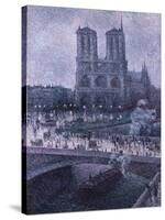 Notre Dame-Maximilien Luce-Stretched Canvas