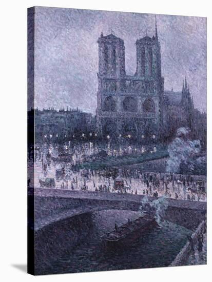 Notre Dame-Maximilien Luce-Stretched Canvas