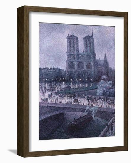 Notre Dame-Maximilien Luce-Framed Giclee Print