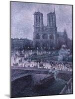 Notre Dame-Maximilien Luce-Mounted Giclee Print