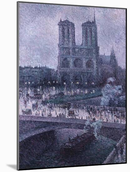 Notre Dame-Maximilien Luce-Mounted Giclee Print