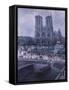 Notre Dame-Maximilien Luce-Framed Stretched Canvas