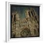 Notre Dame-John W Golden-Framed Giclee Print