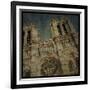 Notre Dame-John W Golden-Framed Giclee Print