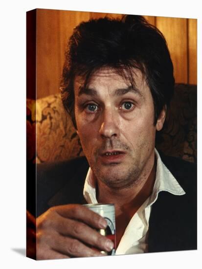 Notre histoire Our Story by Bertrand Blier with Alain Delon, 1984 (photo)-null-Stretched Canvas