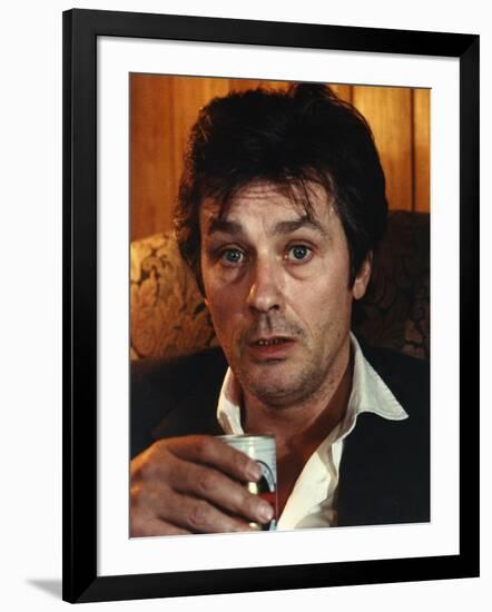 Notre histoire Our Story by Bertrand Blier with Alain Delon, 1984 (photo)-null-Framed Photo