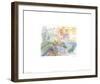 Notre Maison de Montsaunes-Raoul Dufy-Framed Art Print