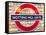 Notting Hill Gate Sign - Subway Station Sign - London - UK - England - United Kingdom - Europe-Philippe Hugonnard-Framed Stretched Canvas