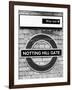 Notting Hill Gate Sign - Subway Station Sign - London - UK - England - United Kingdom - Europe-Philippe Hugonnard-Framed Photographic Print