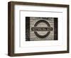 Notting Hill Gate Sign - Subway Station Sign - London - UK - England - United Kingdom - Europe-Philippe Hugonnard-Framed Art Print