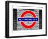 Notting Hill Gate Sign - Subway Station Sign - London - UK - England - United Kingdom - Europe-Philippe Hugonnard-Framed Art Print