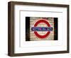 Notting Hill Gate Sign - Subway Station Sign - London - UK - England - United Kingdom - Europe-Philippe Hugonnard-Framed Art Print