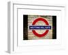 Notting Hill Gate Sign - Subway Station Sign - London - UK - England - United Kingdom - Europe-Philippe Hugonnard-Framed Art Print