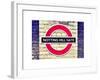 Notting Hill Gate Sign - Subway Station Sign - London - UK - England - United Kingdom - Europe-Philippe Hugonnard-Framed Art Print