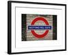 Notting Hill Gate Sign - Subway Station Sign - London - UK - England - United Kingdom - Europe-Philippe Hugonnard-Framed Art Print