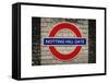 Notting Hill Gate Sign - Subway Station Sign - London - UK - England - United Kingdom - Europe-Philippe Hugonnard-Framed Stretched Canvas