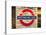 Notting Hill Gate Sign - Subway Station Sign - London - UK - England - United Kingdom - Europe-Philippe Hugonnard-Stretched Canvas