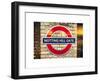 Notting Hill Gate Sign - Subway Station Sign - London - UK - England - United Kingdom - Europe-Philippe Hugonnard-Framed Art Print