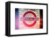 Notting Hill Gate Sign - Subway Station Sign - London - UK - England - United Kingdom - Europe-Philippe Hugonnard-Framed Stretched Canvas