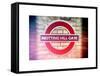 Notting Hill Gate Sign - Subway Station Sign - London - UK - England - United Kingdom - Europe-Philippe Hugonnard-Framed Stretched Canvas