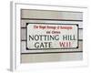 Notting Hill Gate-Joseph Eta-Framed Giclee Print