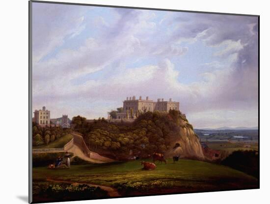 Nottingham Castle, England-Alfred Parker-Mounted Giclee Print