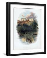 Nottingham Castle, Nottinghamshire, 1895-C Wilkinson-Framed Giclee Print