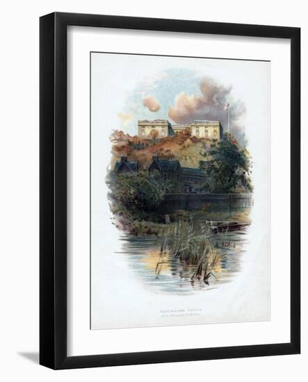 Nottingham Castle, Nottinghamshire, 1895-C Wilkinson-Framed Giclee Print