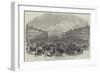 Nottingham Election, the Hustings in the Market-Place-null-Framed Giclee Print