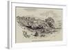 Nottingham Election, View of the Castle-null-Framed Giclee Print