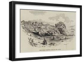 Nottingham Election, View of the Castle-null-Framed Giclee Print