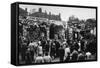 Nottingham Goose Fair-null-Framed Stretched Canvas