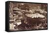 Nottingham Goose Fair-null-Framed Stretched Canvas