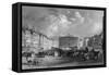 Nottingham-Thomas Allom-Framed Stretched Canvas