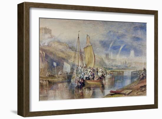 Nottingham-Joseph Mallord William Turner-Framed Giclee Print