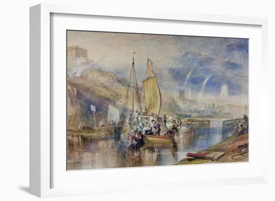 Nottingham-Joseph Mallord William Turner-Framed Giclee Print