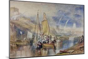 Nottingham-Joseph Mallord William Turner-Mounted Giclee Print