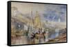 Nottingham-Joseph Mallord William Turner-Framed Stretched Canvas