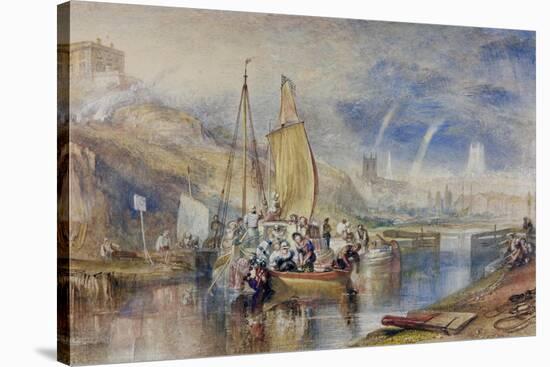 Nottingham-Joseph Mallord William Turner-Stretched Canvas